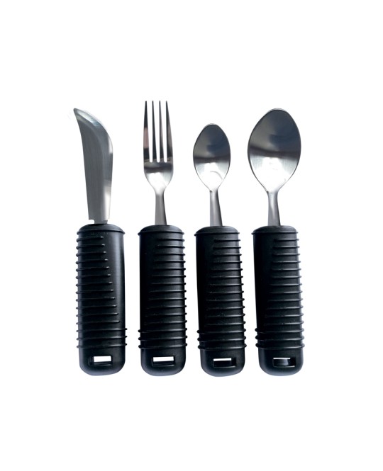 KIT POSATE (forchetta, coltello, cucchiaio piccolo e grande)