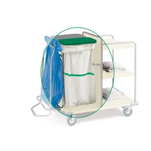 SACCO - lavabile - strip verde