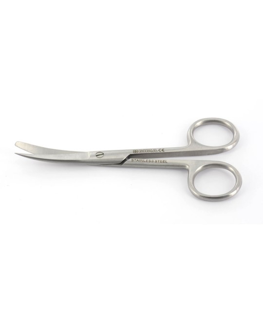 FORBICI CURVE - punte alterne - 18 cm