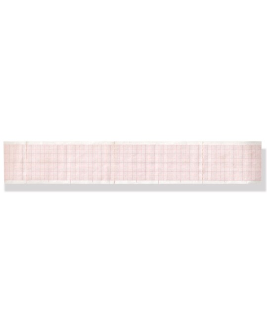 Carta termica ECG 50x100 mmxm - pacco griglia arancio