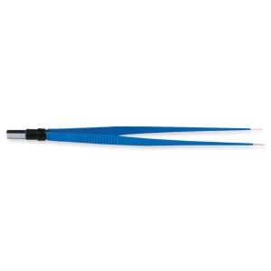 PINZA BIPOLARE RETTA 20 cm - punte 1 mm