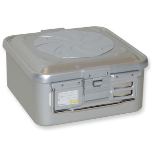 CONTAINER CON VALVOLA piccolo h135 mm - grigio