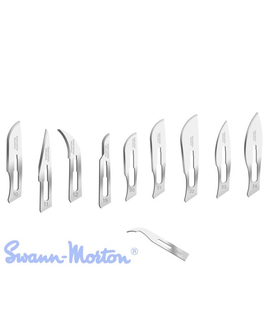 LAME BISTURI SWANN-MORTON C/S N. 12 - sterili