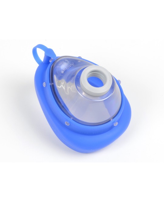 MASCHERINA AMBU NR. 5 - adulto blu