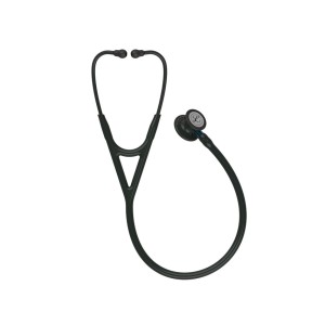 LITTMANN CARDIOLOGY IV - 6201 - nero - finiture nere / conn. blu