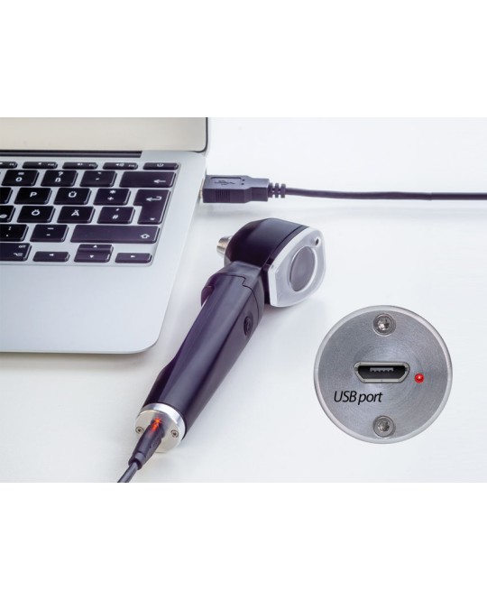 OTOSCOPIO LUXAMED AURIS LED USB 2,7V - nero