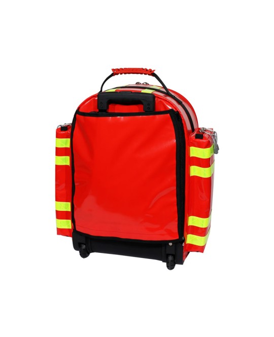 ZAINO LOGIC 2 PVC CON TROLLEY - rosso