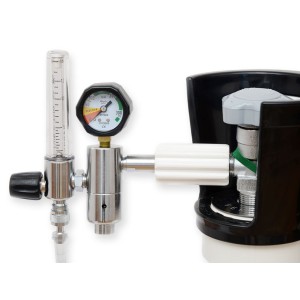 RIDUTTORE DI PR. UNI con umidificatore e valvola