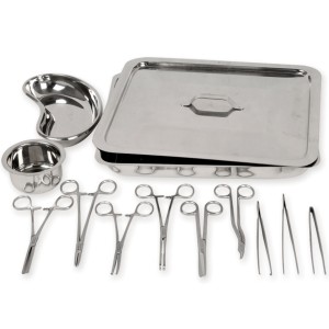 SET FERRI PER SUTURA - 12 pezzi