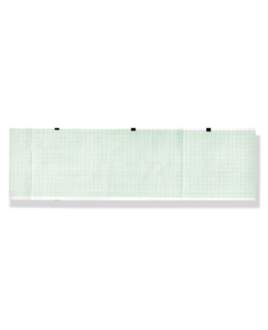 Carta termica ECG 90x90 mmxm - pacco griglia verde