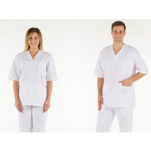 CASACCA COTONE - bianca - M