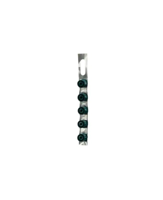 TAPPINI DISINFETTANTI CUROS STOPPER - connettore Luer femmina aperto - 50 strisce da 5