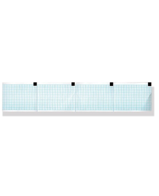 Carta termica ECG 60x75 mm x 250 - pacco griglia blu
