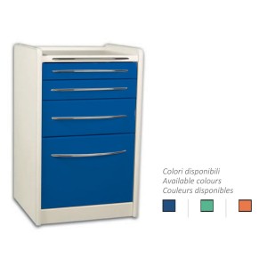 CASSETTIERA MOBILE GE414 4 cassetti 49 cm - colore a scelta