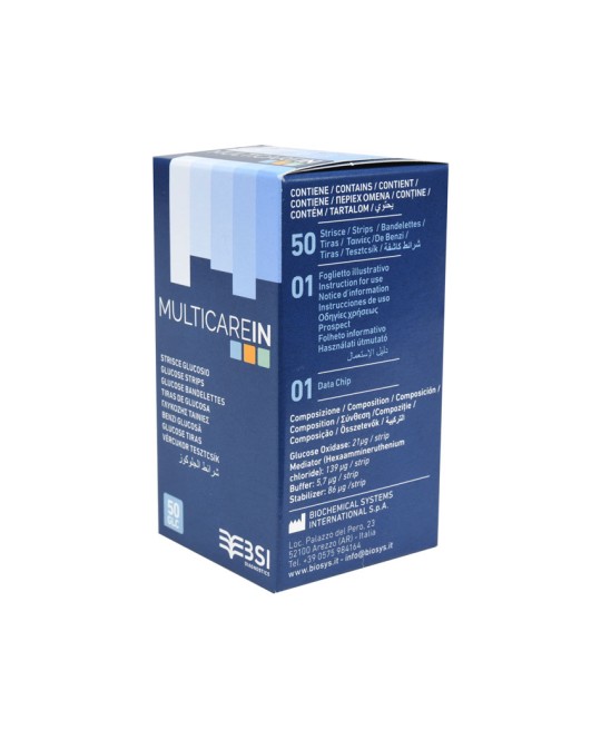 STRISCE GLICEMIA per cod. 23965/66/67, 24147/48/49, 24150/51/52/53