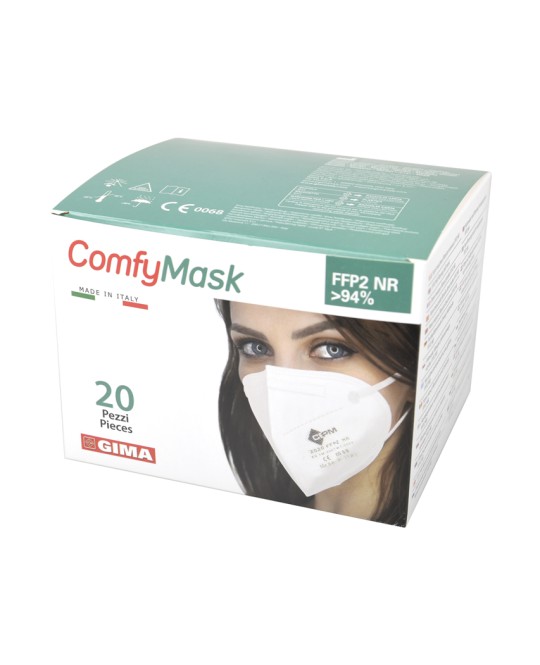 MASCHERINA FFP2 NR COMFYMASK - large - blu scuro