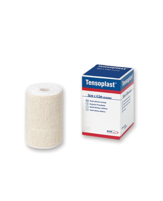 BENDA ELASTICA ADESIVA TENSOPLAST 4,5 m x 5 cm