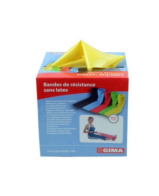 BANDA LATEX-FREE 45 m x 14 cm x 0,20 mm - gialla