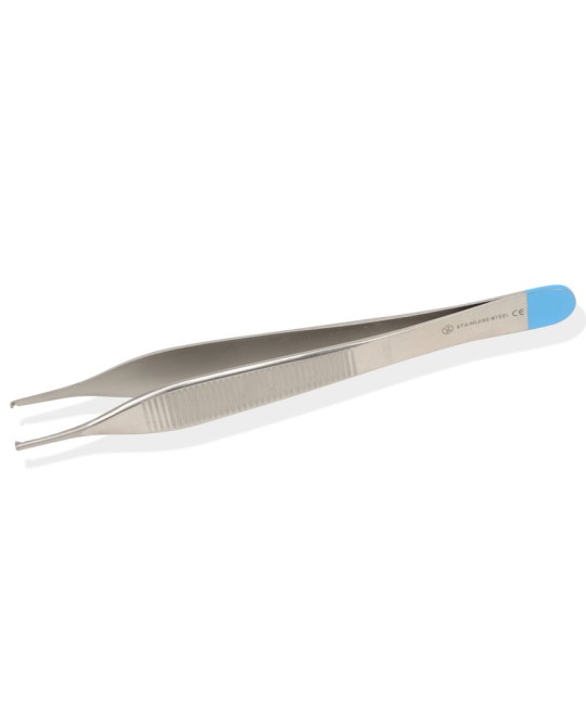 PINZA ADSON CHIRURGICA STERILE - retta - 12 cm 1x2 denti