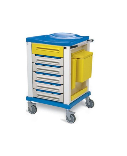 CARRELLO FARMACIA small - 15 scomparti
