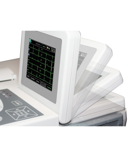 ECG SMART SE-3C - 3 canali con monitor ed interpret.