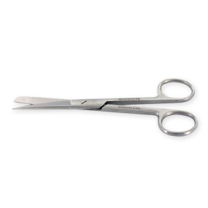 FORBICI RETTE - punte alterne - 18 cm