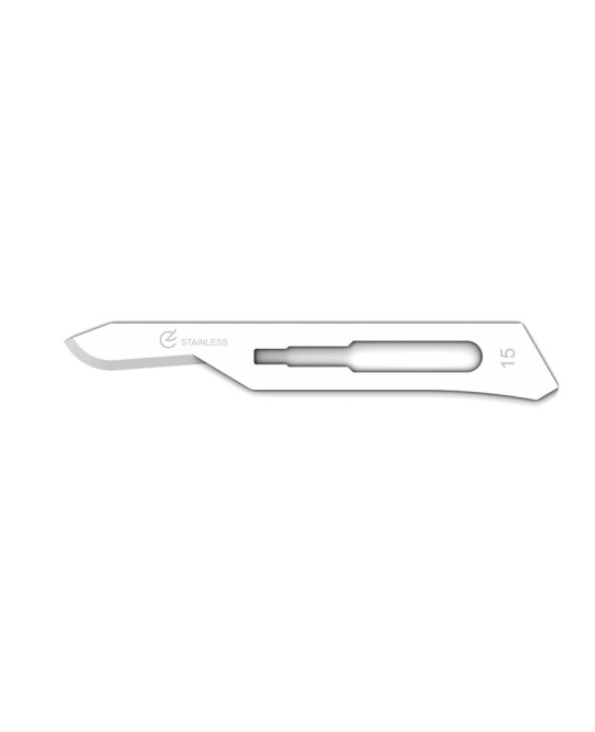 LAME GIMA INOX N. 15 STERILI