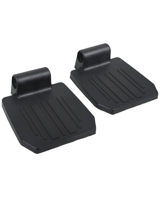 POGGIAPIEDI IN PLASTICA - coppia - ricambio per 43270-5