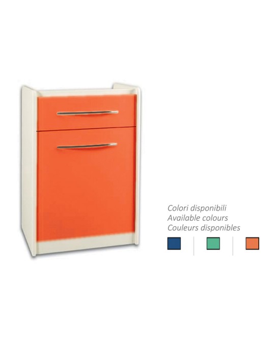 CASSETTIERA MOBILE GE6LP sotto lavello 49 cm - colore a scelta