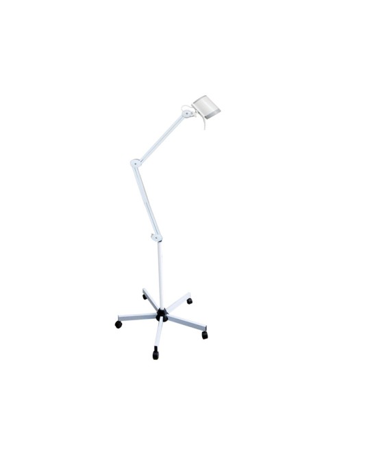 LAMPADA HYRIDIA A 7 LED con braccio a pantografo - su carrello