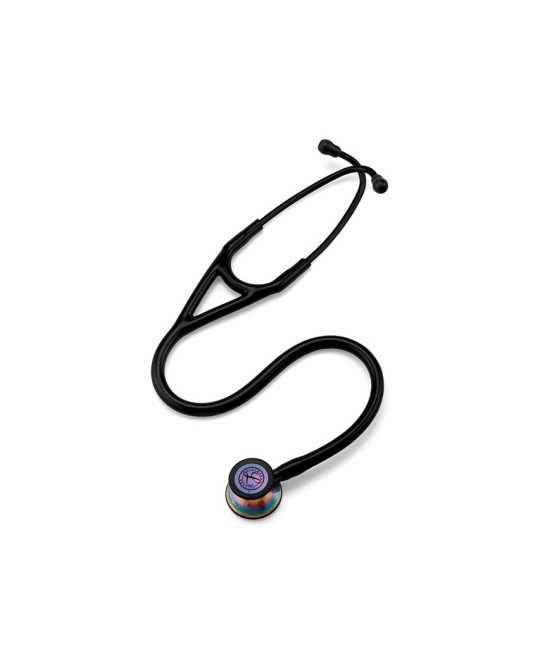 LITTMANN CARDIOLOGY IV - 6165 - nero - finiture arcobaleno