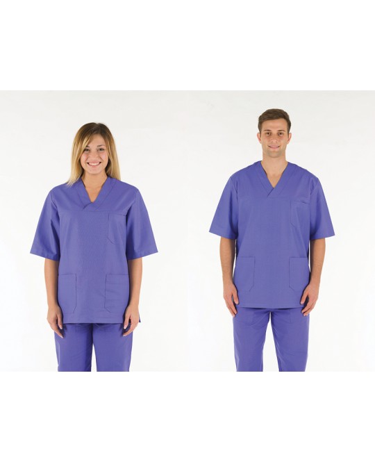 CASACCA COTONE - indaco - S