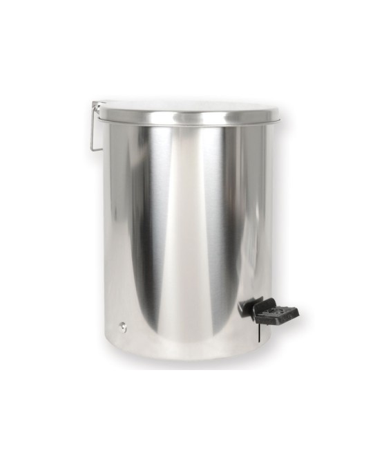 CESTINO RIFIUTI INOX 9,5 l - acciaio INOX