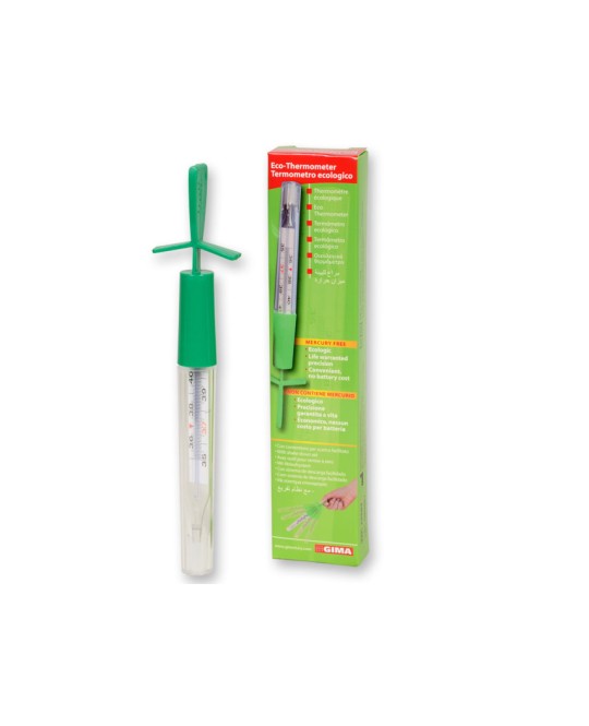 ESPOSITORE TERMOMETRO ECOLOGICO con shaker