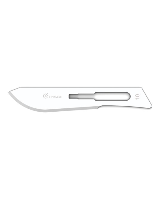 LAME GIMA INOX N. 10 STERILI