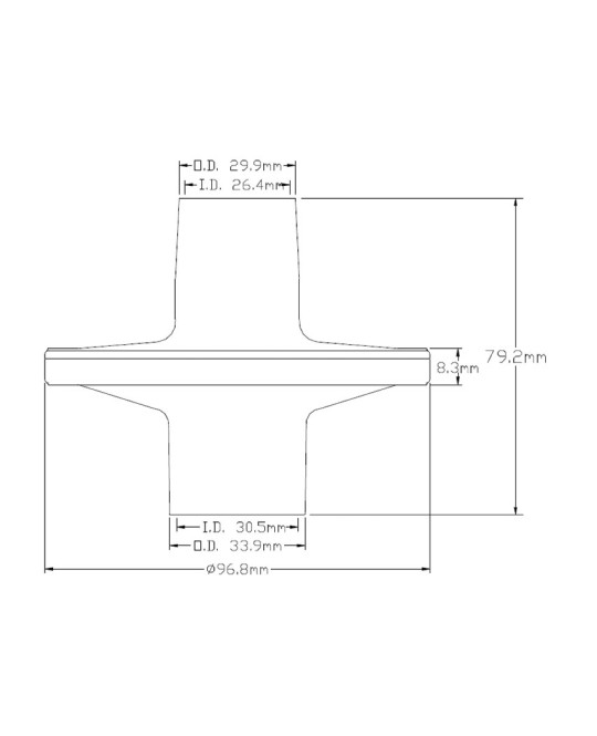 FILTRO ANTIBATTERICO per spirometri MIR e Medisoft