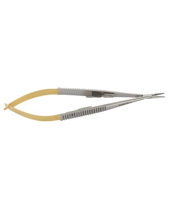 PORTA AGHI CASTROVIEJO C.T. RETTO - 14 cm - punte lisce