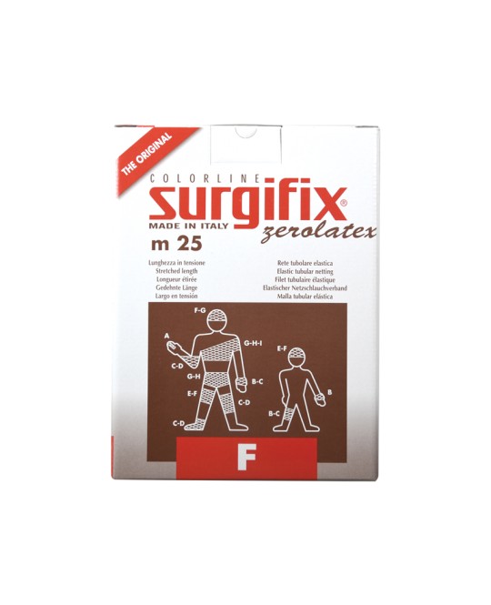 RETE TUBOLARE ELASTICA - calibro F per spalle, bacino, gambe - latex free
