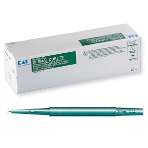 CURETTE DERMATOLOGICHE KAI diametro 2 mm