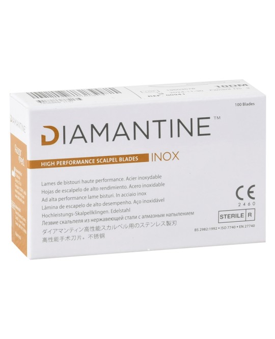 LAME DIAMANTINE INOX N. 23 - sterili