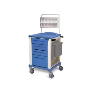 CARRELLO MEDICAZIONE - piccolo - blu
