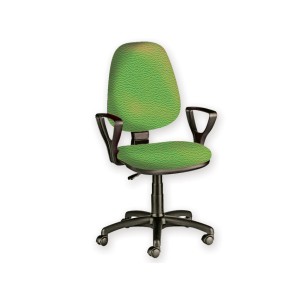 SEDIA CUNEO CON BRACCIOLI - similpelle - colore a richiesta