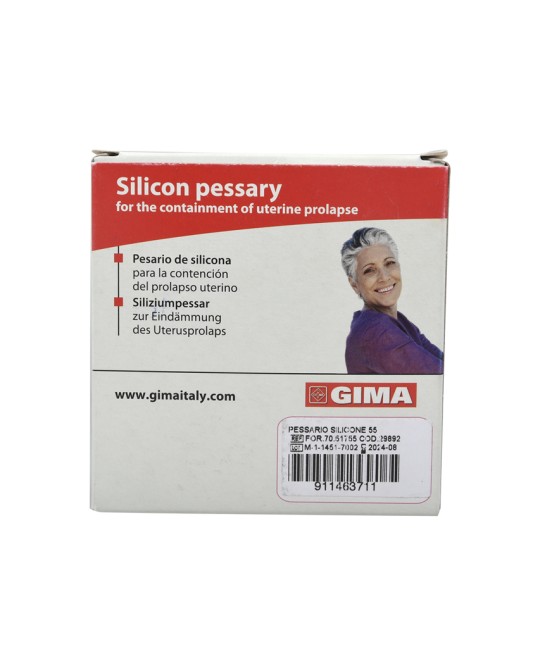 PESSARIO UTERINO SILICONE diam. 55 mm