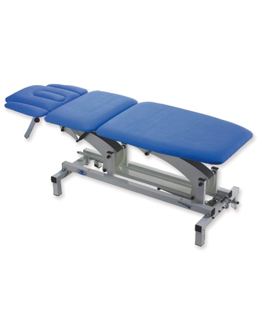LETTINO THER TRENDELENBURG con braccioli - elettrico - blu