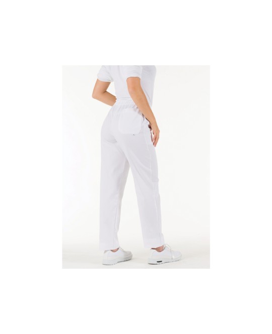 PANTALONI COTONE - bianchi - XS