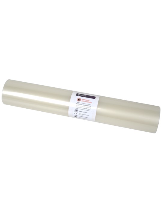 FILM ANTIMICROBICO ADESIVO 105 mic - rotolo 5m x 400 mm