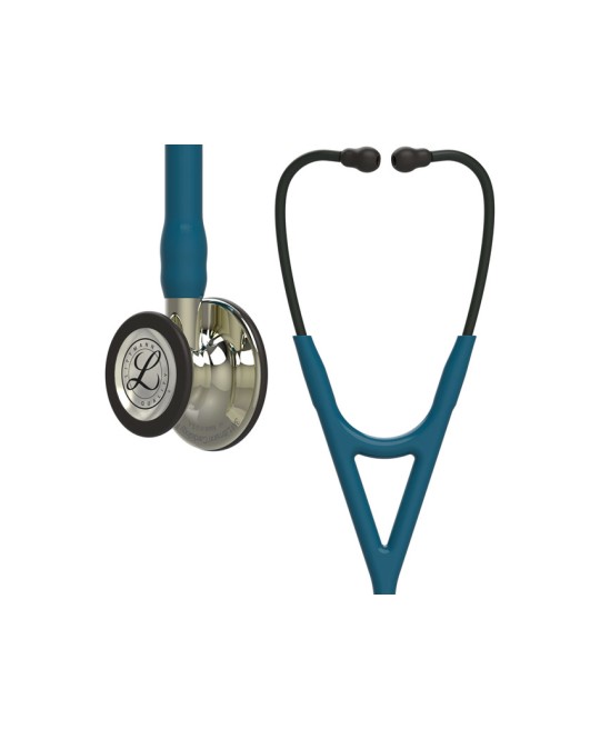 LITTMANN CARDIOLOGY IV - 6190 - blu caraibi - finiture champagne
