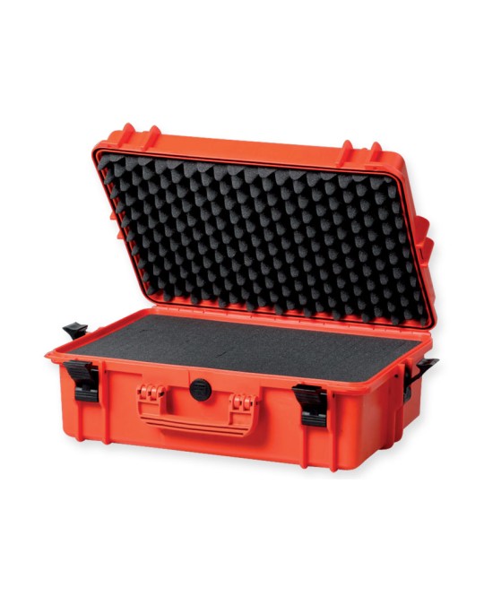 GIMA CASE 500 con inserti spugna - arancione