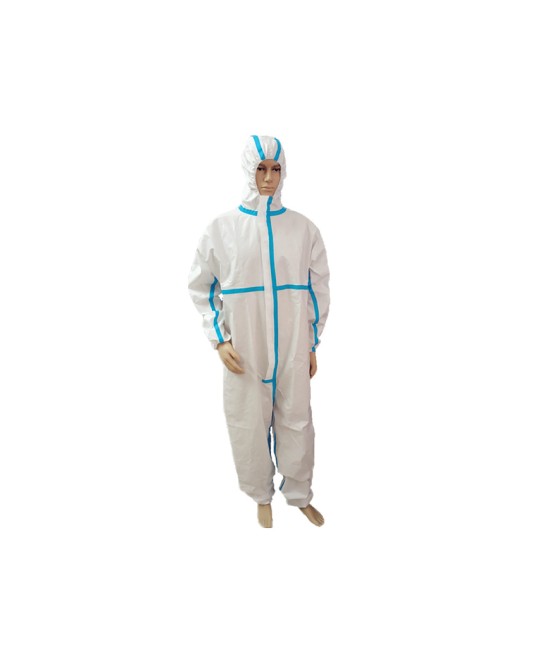 TUTA ISOLANTE CON CUCITURE TERMOSALDATE - Tipo 4B-5B-6B - S - monouso