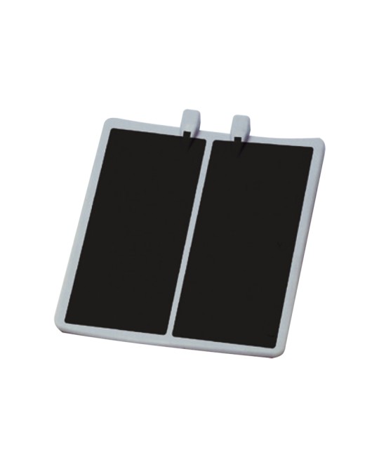 PLACCA GOMMA BIPARTITICA 20 x 15 cm